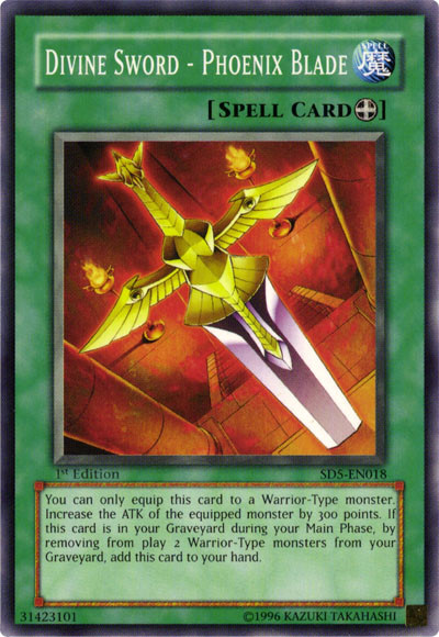divine cards in yugioh Divine Sword