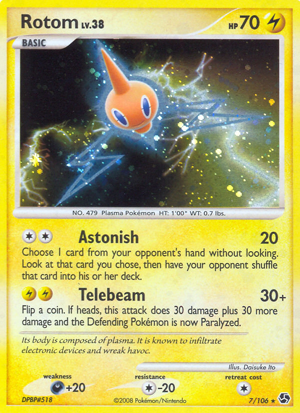 rotom pokemon cards Wash - 061/182 - Destined Rivals If you use this Ability POKMON CARD GAME s10a 018/071