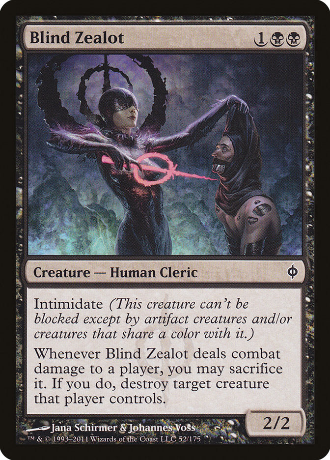 Blind Zealot [New Phyrexia]