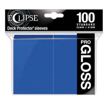 Eclipse Gloss Standard Sleeves: Pacific Blue (100)