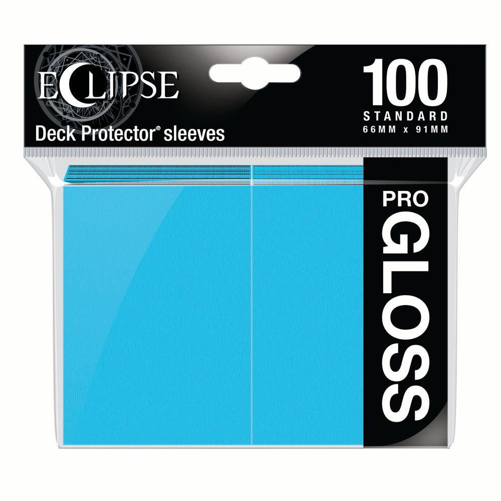 Eclipse Gloss Standard Sleeves: Sky Blue (100)