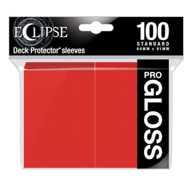 Eclipse Gloss Standard Sleeves: Apple Red (100)