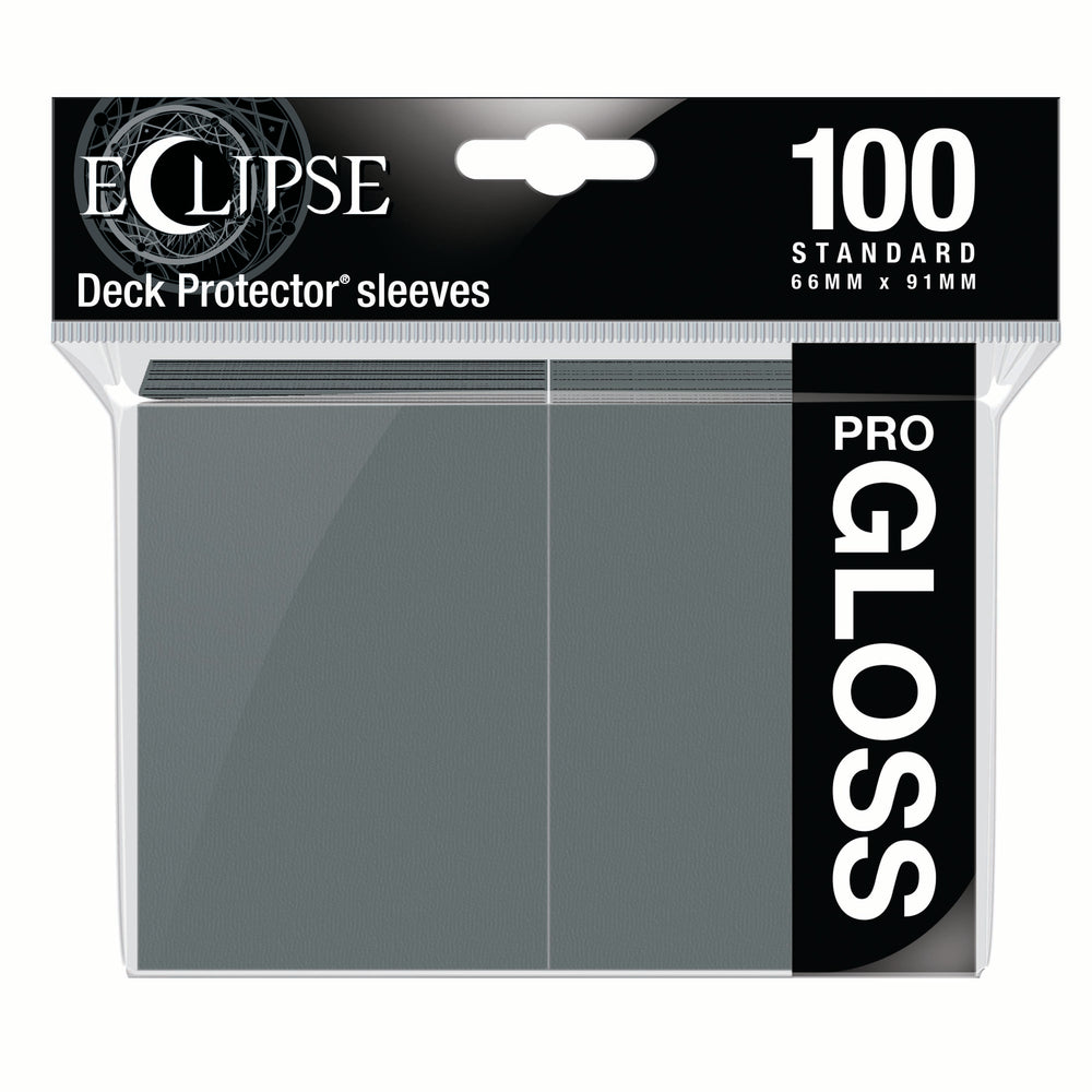 Eclipse Gloss Standard Sleeves: Smoke Grey (100)