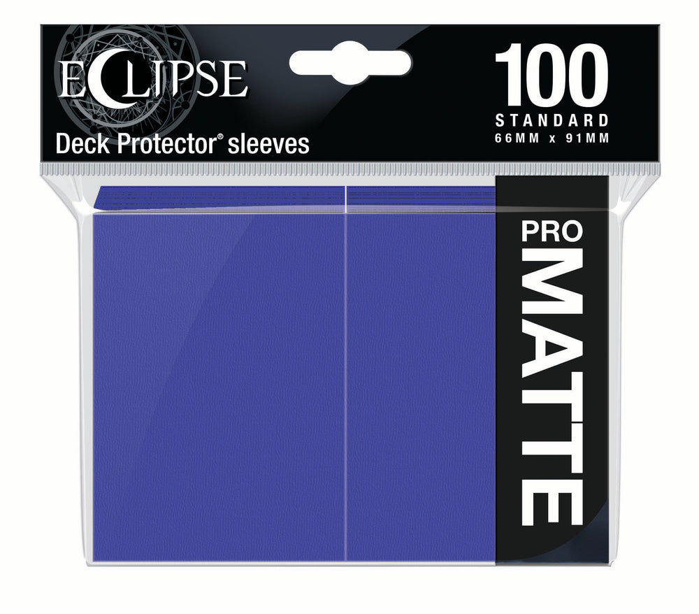 Eclipse Matte Standard Sleeves: Royal Purple (100)