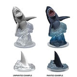Deep Cuts Unpainted Miniatures - Shark