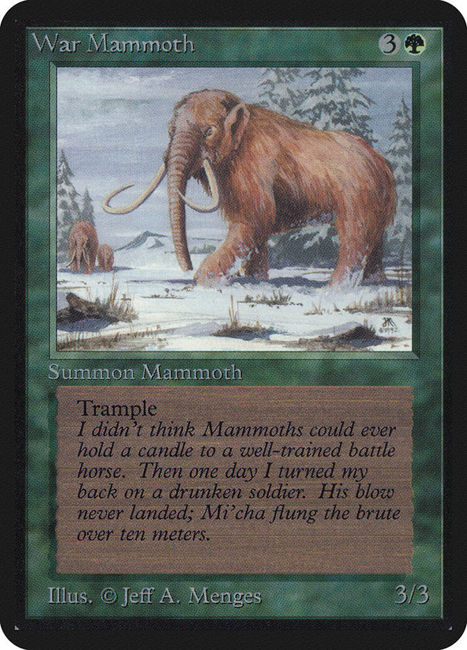 War Mammoth [Alpha Edition]
