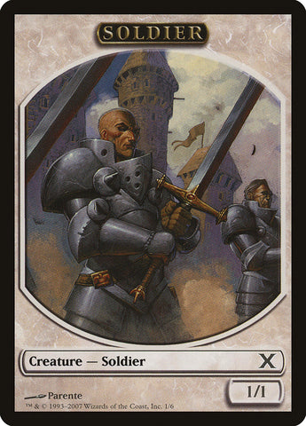 Soldier Token [Tenth Edition Tokens]