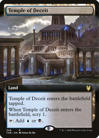 Temple of Deceit (Extended Art) [Theros Beyond Death]