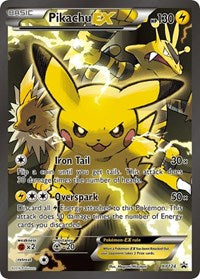 Pikachu EX (XY124) (Jumbo Card) [XY: Black Star Promos]
