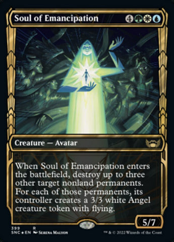 Soul of Emancipation (Showcase Golden Age Gilded Foil) [Streets of New Capenna]