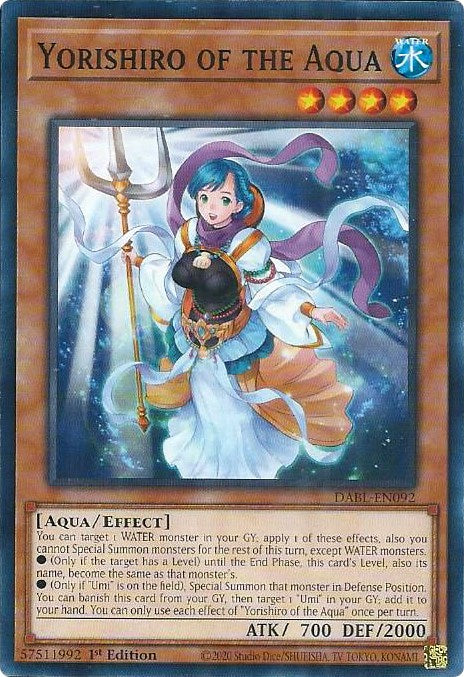 aqua yugioh cards YuGiOh YuGiOh 5D's Order of Chaos Common Aqua Armor Ninja ORCS-EN015