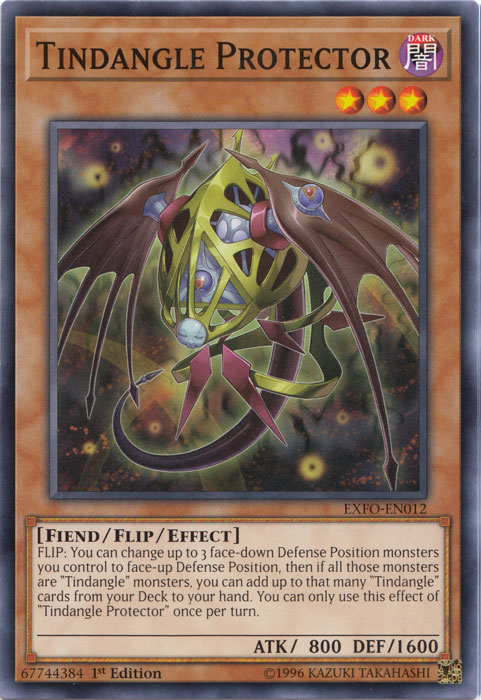 tindangle yugioh deck Tindangle Protector [EXFO-EN012] Common