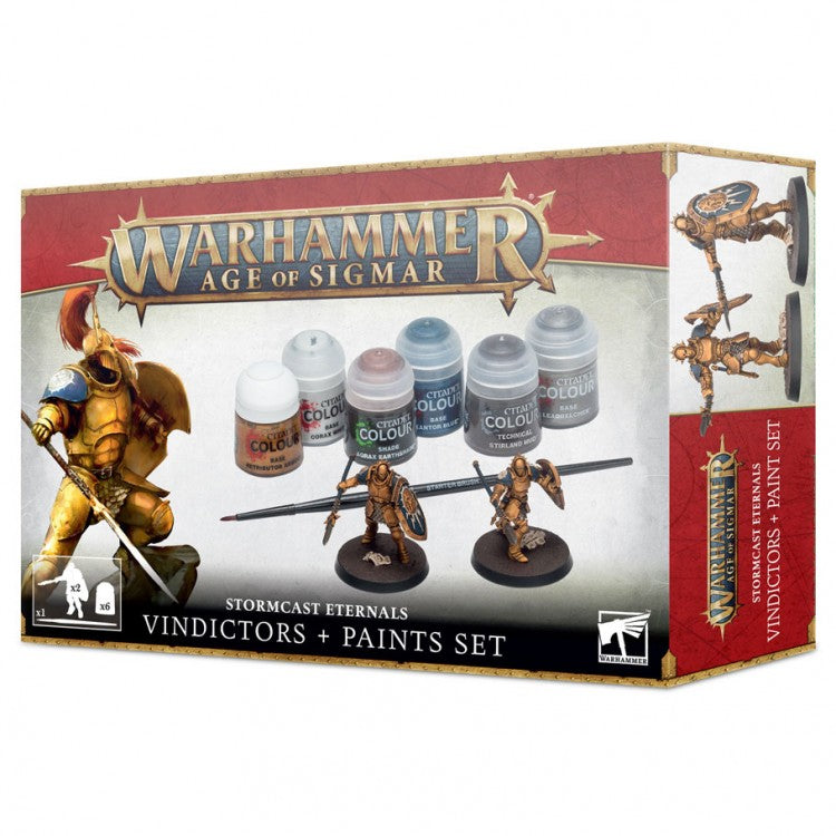 Age of Sigmar: Stormcasts and Paint Set