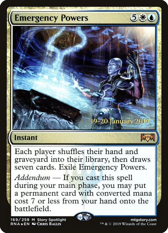 Emergency Powers [Ravnica Allegiance Prerelease Promos]