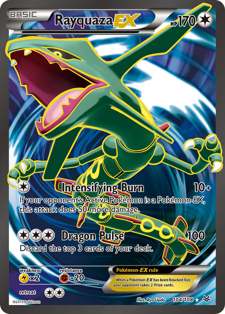 pokemon mega rayquaza card full art EX (104/108) [XY: Roaring Skies] proof acrylic case Level Up (31)| Magic: Condition:CGC9 gid://shopify/Collection/674204549494