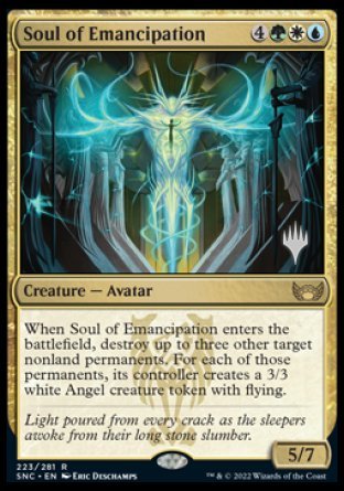 Soul of Emancipation (Promo Pack) [Streets of New Capenna Promos]