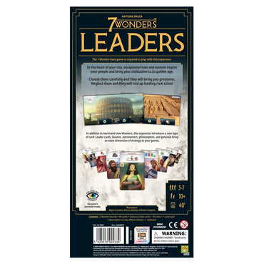 7 Wonders New Edition: Leaders Expansion