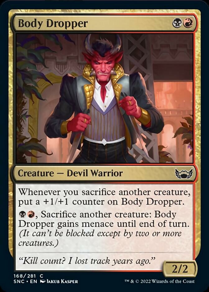 new capenna rare cards Body Dropper [Streets of New Capenna]