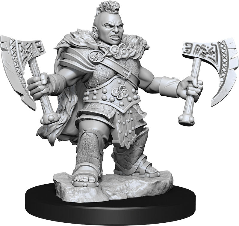 Dungeons and Dragons Frameworks: Dwarf Barbarian Female