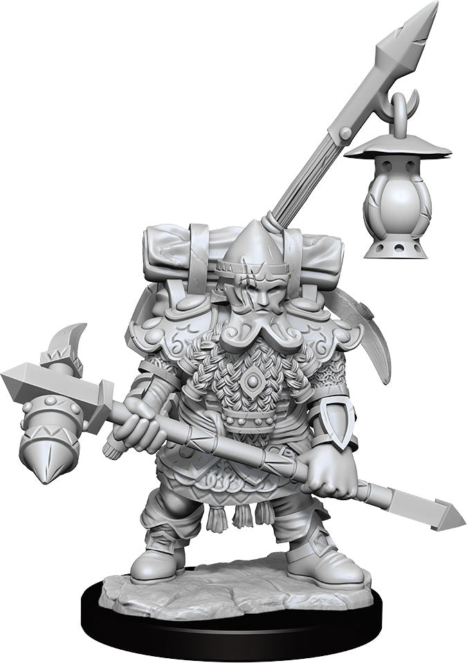 Dungeons and Dragons Frameworks: Dwarf Fighter Male