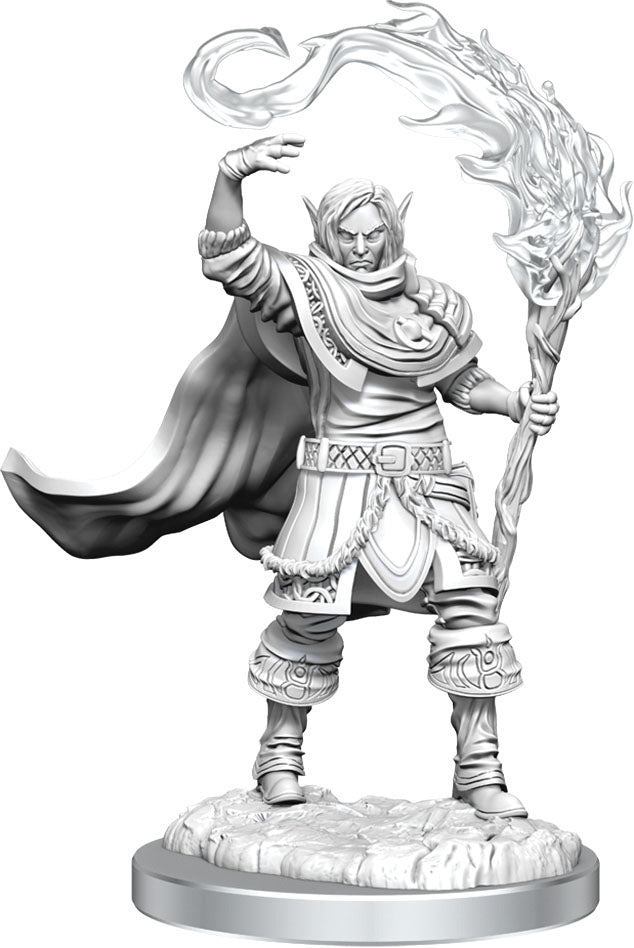 Dungeons and Dragons Nolzur`s Marvelous Unpainted Miniatures: Elf Cleric Male