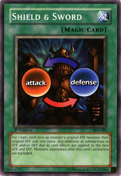 yugioh sword cards Yu-Gi-Oh! Clasp Sword once per turn. Sword of Dark Destruction -