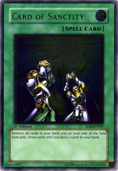 yugioh card of sanctity anime Card of Sanctity [TLM-EN037] Ultimate Rare