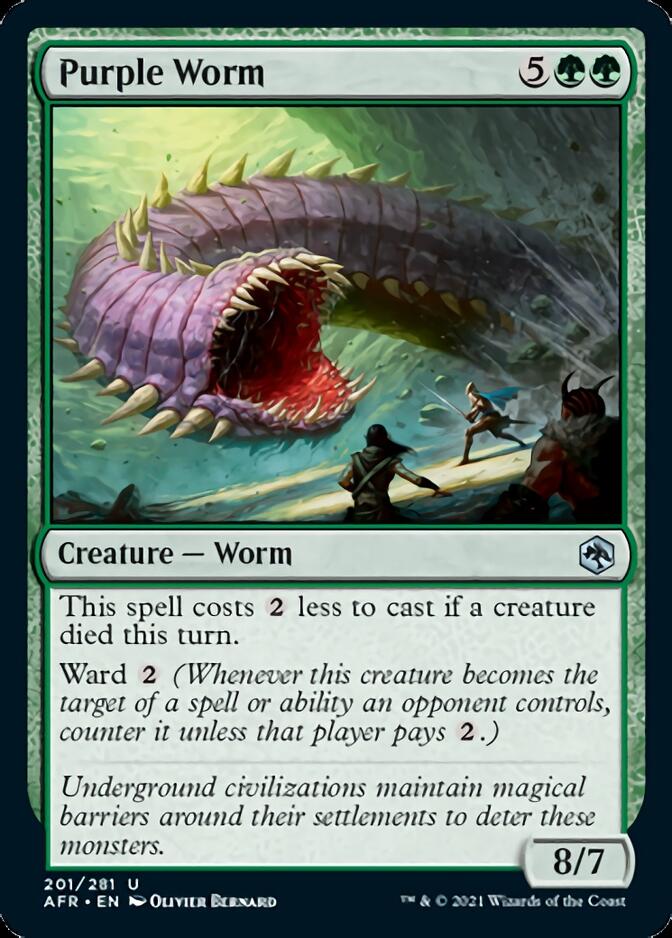 dnd worm monsters Purple Worm [Dungeons & Dragons: Adventures in the Forgotten Realms]