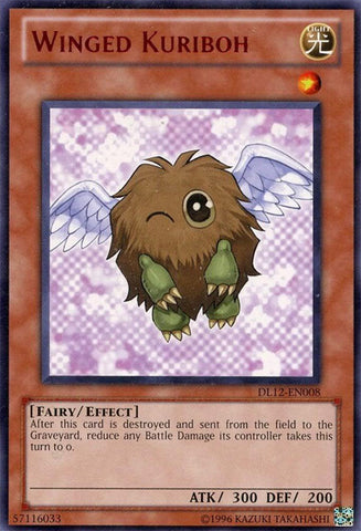 Winged Kuriboh (Red) [DL12-EN008] Rare