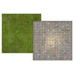 Battle Mat Board Dungeon and Grassland