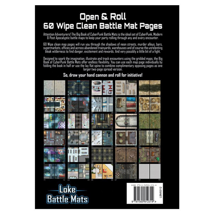 Big Book of Cyberpunk Battle Mats