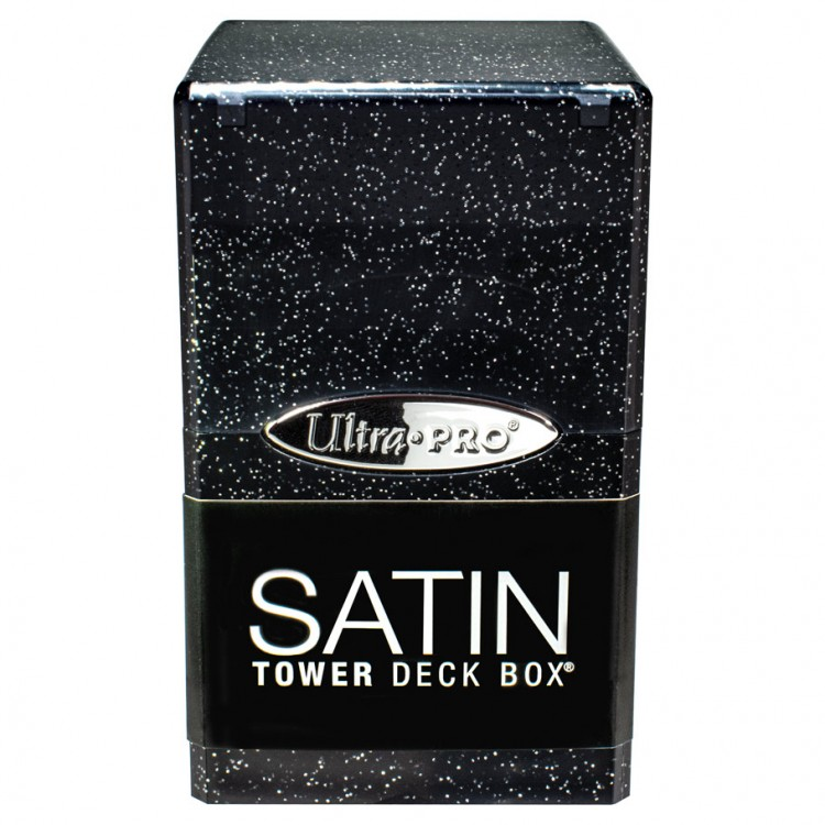 Ultra Pro Satin Tower: Glitter: Black