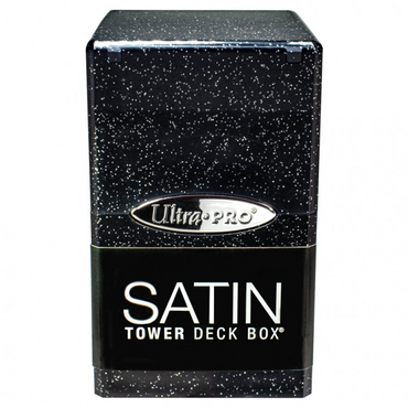 Ultra Pro Satin Tower: Glitter: Black