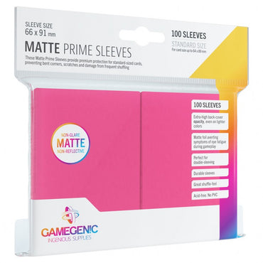 Deck Protectors: Matte Prime: Pink (100)