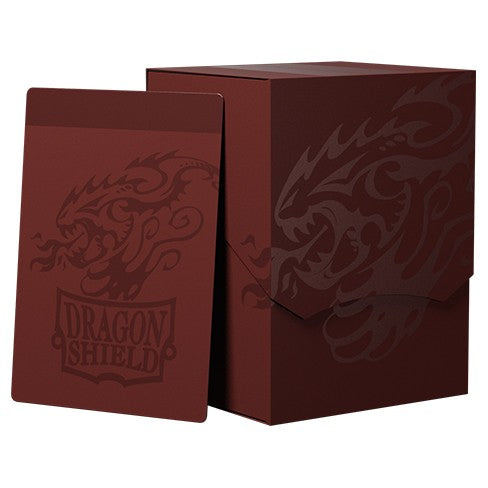 Dragon Shield: Deck Shell Revised: Blood Red-black