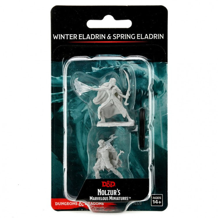 Dungeons and Dragons: Nolzur’s Marvelous Minis: Winter Eladrin and Spring Eladrin