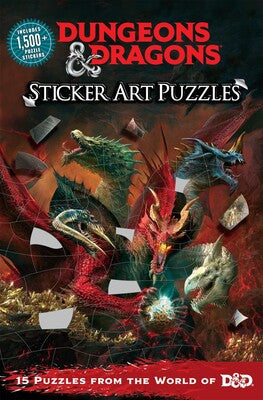 D&D: Sticker Art Puzzles