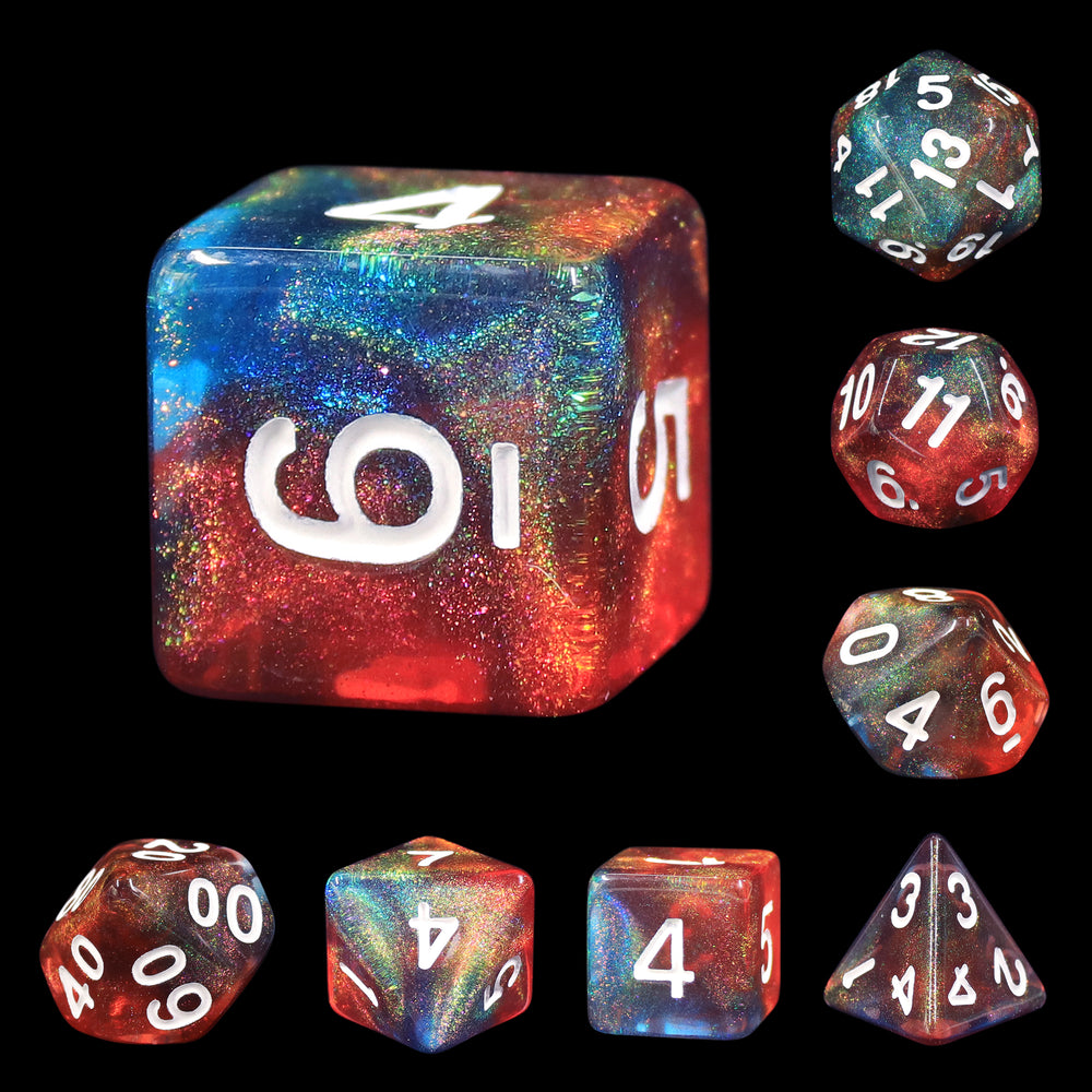Dice 7ct Dragon Scale