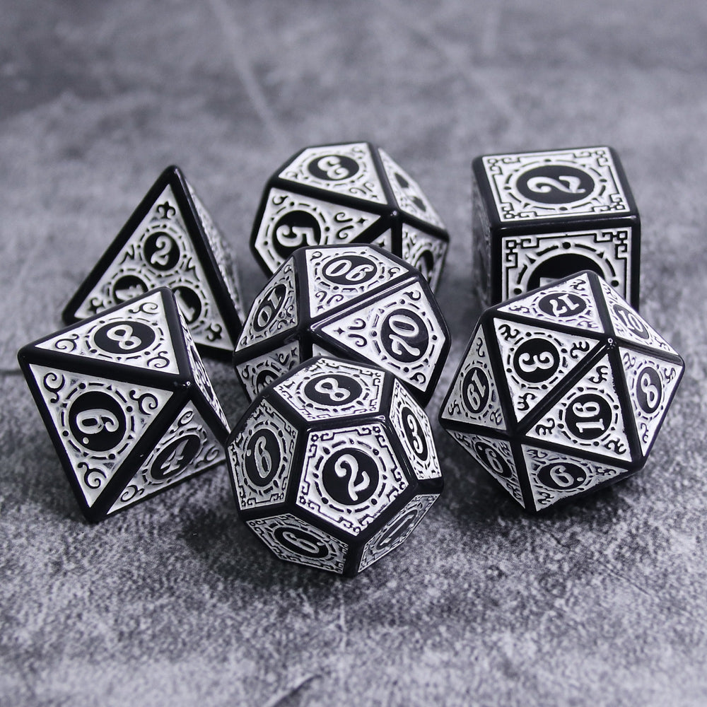 Dice 7ct Magic Flame White