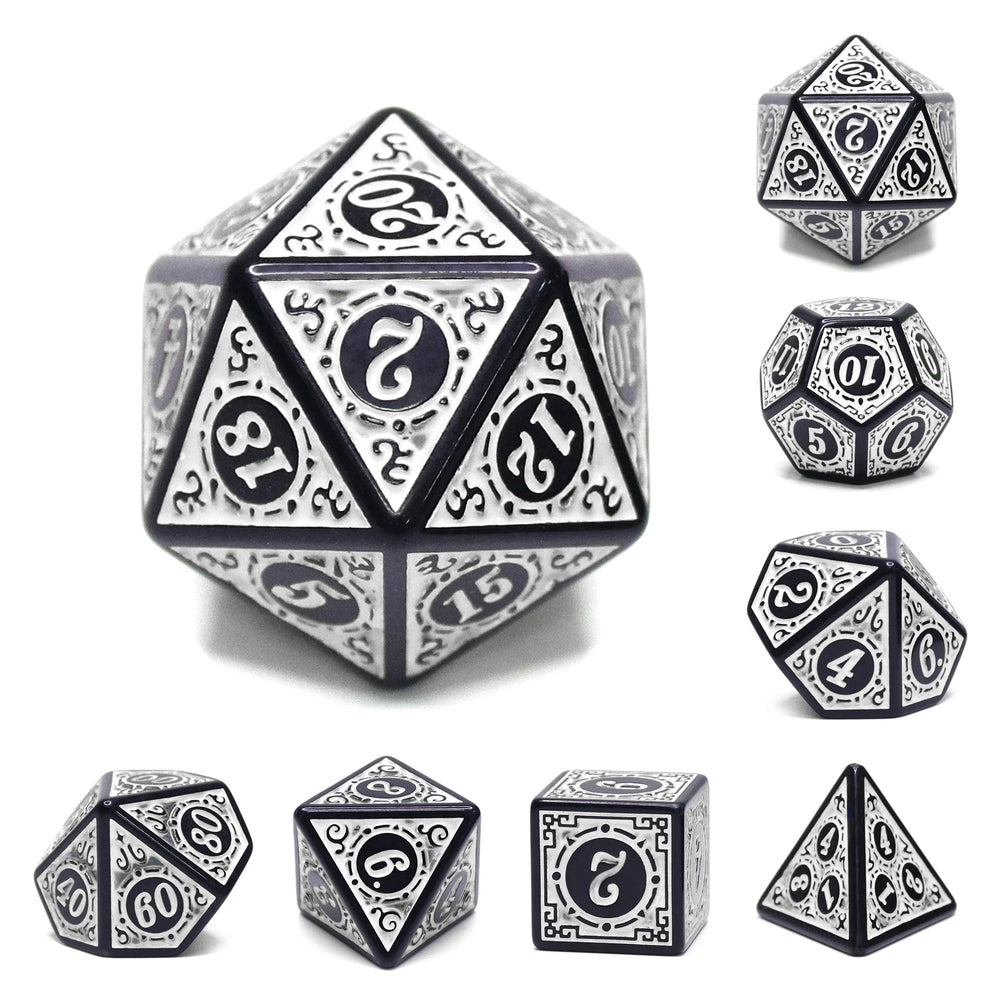 Dice 7ct Magic Flame White