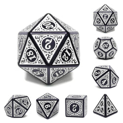 Dice 7ct Magic Flame White