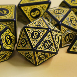 Dice 7ct Magic Flame Yellow