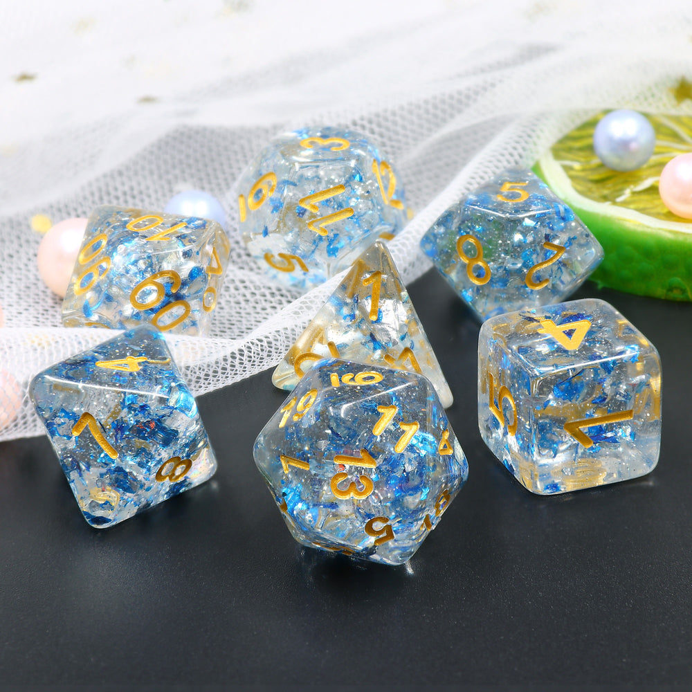 Dice 7ct Metallic Sapphire