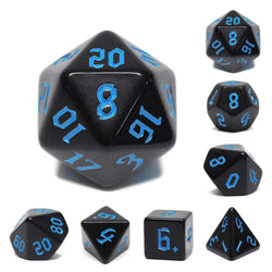 Dice 7ct Tech Blue