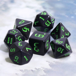 Dice 7ct Tech Green