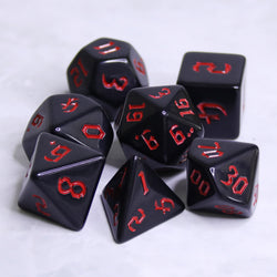 Dice 7ct Tech Red