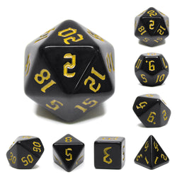 Dice 7ct Tech Yellow
