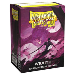 Dragon Shield Dual Sleeves Matte Wraith (Box Of 100)