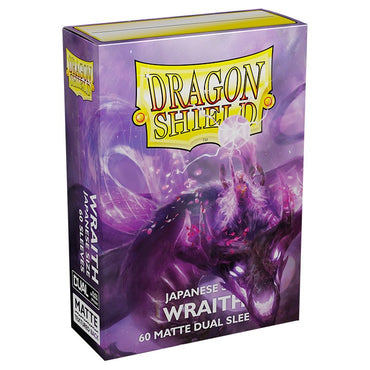 Dragon Shield Japanese Dual Sleeves: Matte Wraith (Box Of 60)