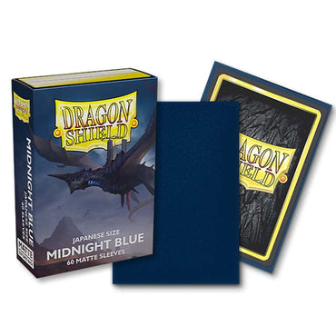 Dragon Shield Sleeves: Japanese Matte Midnight Blue (Box Of 60)